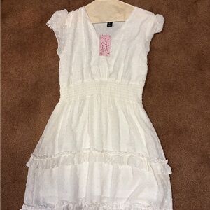 Streetwear Society White Eyelet Wedding Dress
